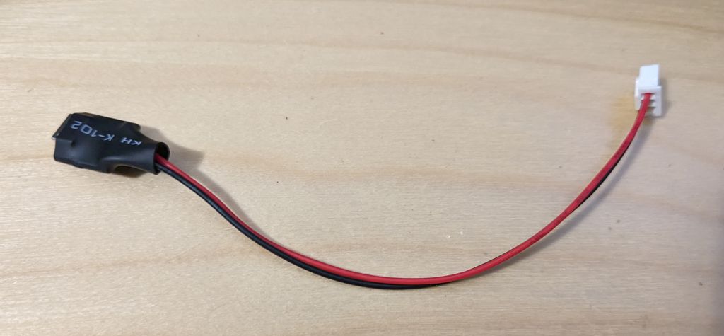 The assembled MicroUSB power module